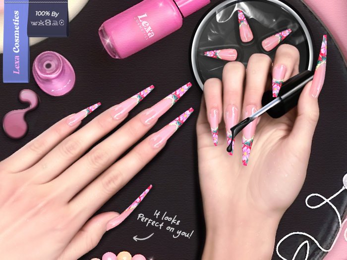 Lexa - Hawaii Coffin Nails 