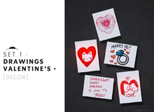 CIELO STUDIO - Drawings VALENTINE'S (SET 1)