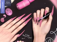 Lexa - Cotton Coffin Nails