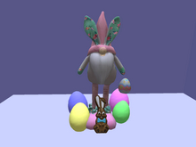 Gnome Easter Tip Jar with gifts