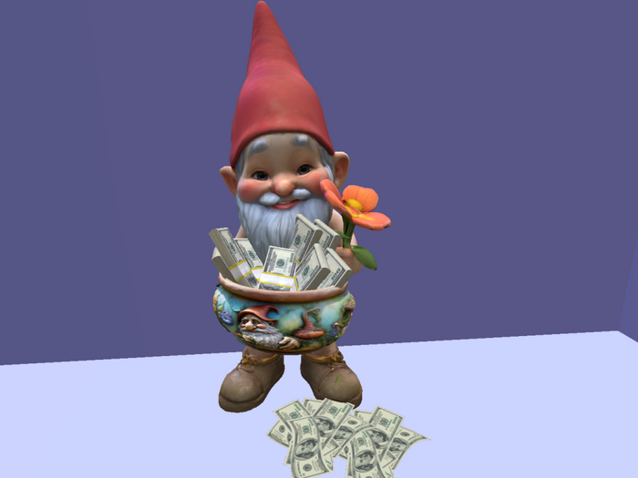 Gnome Money Jar Tip Ja