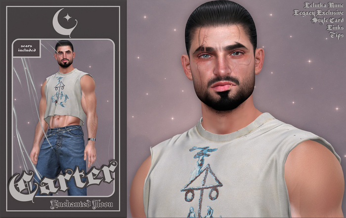 Second Life Marketplace - em. carter shape // lelutka evo x rune