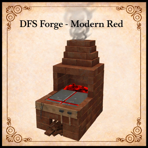 DFS Forge - Modern Red - ACTUAL ITEM