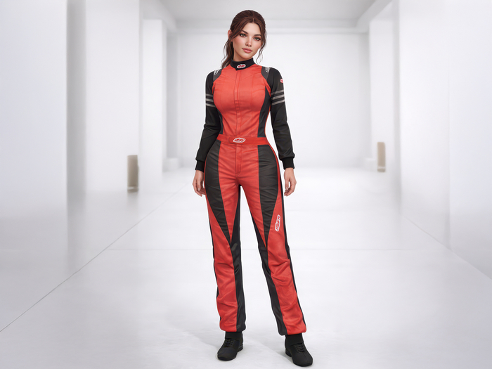 Demo Female Motorsports Racing Suit Jumpsuit