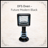 DFS Oven - Future Modern Black 