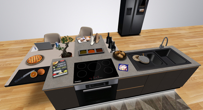 modern complete Designer kitchen (new version)