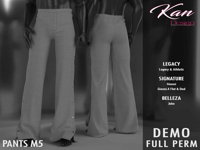 KANDESIGN - PANTS M5 - DEMO FULL PERM