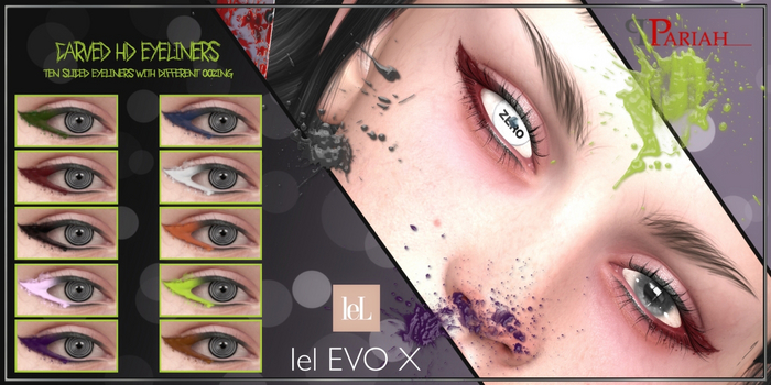 .:.Pariah.:. Carved HD Eyeliners
