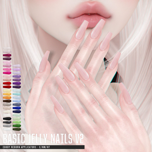 Aobisia :: Basic Jelly Nails V2