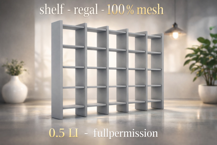 shelf - regal - mesh - builder edition