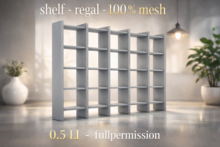shelf - regal - mesh - builder edition