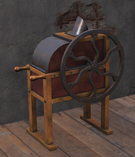 {Unflat Stuff} Antique Corn Sheller