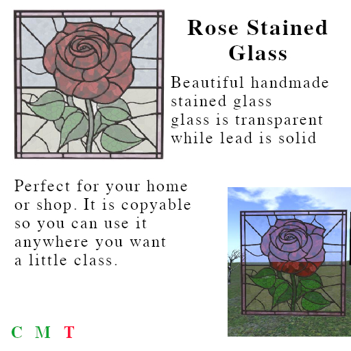 **Eagle's** Heart Stained Glass