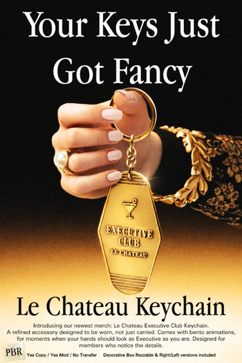 Le Chateau // Executive Club Keychain