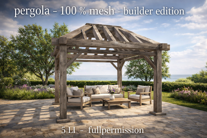 pergola  mesh - builder edition