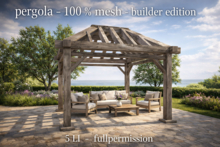 pergola  mesh - builder edition