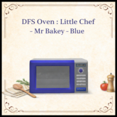 DFS Oven : Little Chef - Mr Bakey - Blue - ACTUAL ITEM