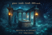 grave - tomb - gruft - mesh - builder edition