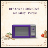 DFS Oven : Little Chef - Mr Bakey - Purple - ACTUAL ITEM