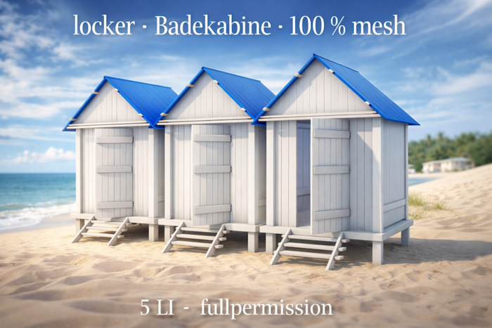 locker - Badekabine - mesh - builder edition