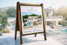 advertising board - mesh  - box
