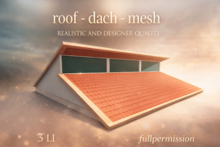 roof - dach -mesh - builder edition