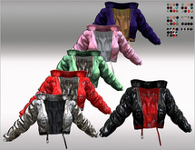 Leather Jacket with Zipper 60x Color HUD,full Pack