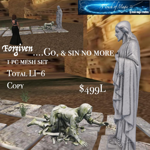 Forgiven, Go, & sin no more-Box LI=6