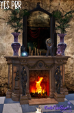 The Muses Fireplace 