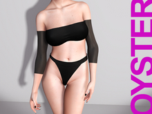 OYSTER // Plain blackout tattoo