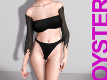 OYSTER // Blackout sleeve tattoo