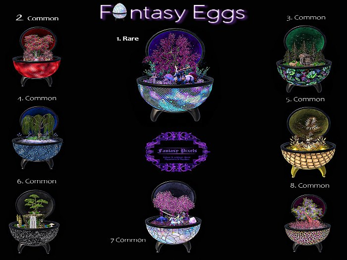 2 Fantasy Pixels Fantasy Egg