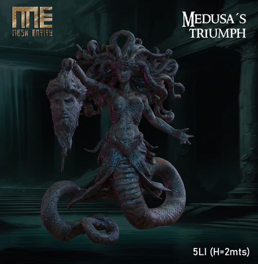 Mesh Entity: Medusa's Triumph
