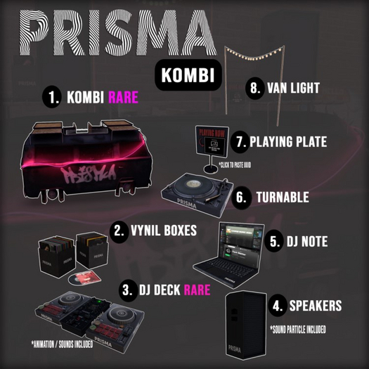 7. PRISMA - DJ PLAYING PLATE
