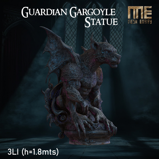 Mesh Entity: Guardian Gargoyle Statue