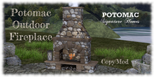 Potomac - Outdoor Fireplace