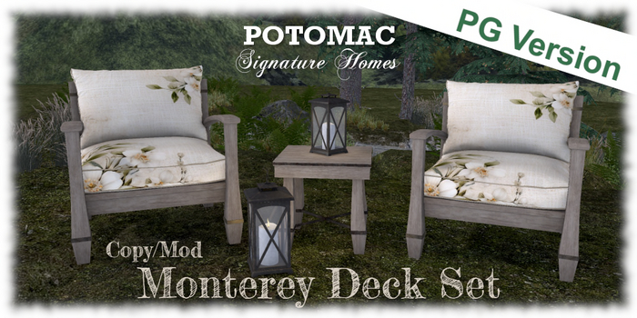 Potomac - Monterey Deck Set PG