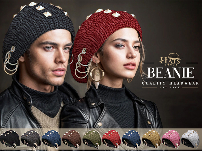 [HW] THE STUDS RINGS BEANIE HATS