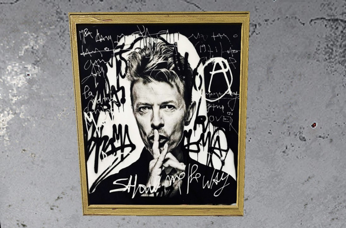 BOWIE SHHH - SL POP ART
