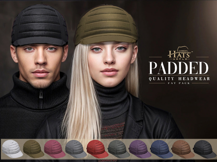 [HW] PADDED BASEBALL CAPS