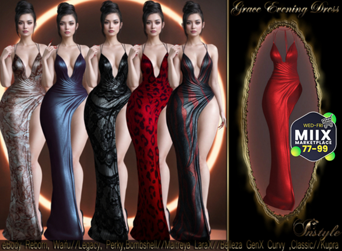 PROMOTION!!! InStyle Grace Evening Dress - Red