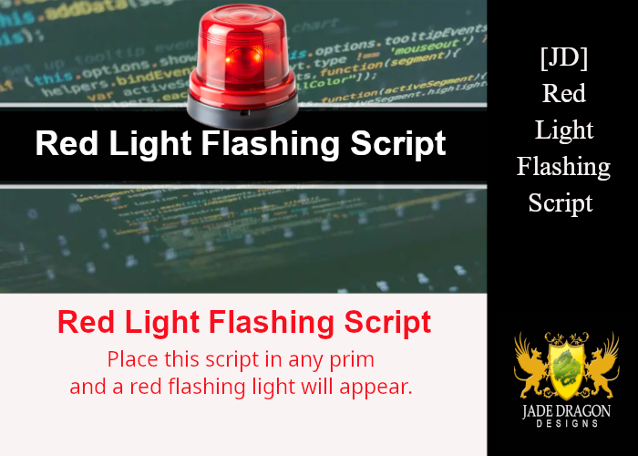 [JD] - Red Flashing Light Script - Full Permissions