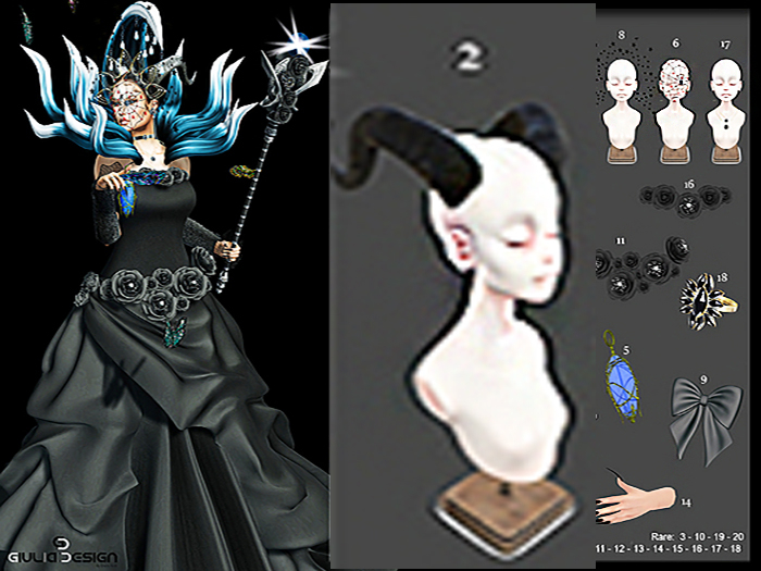 02 Horns-[GIULIADESIGN]-Midnight Blue-