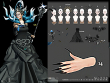 14 stiletto nails-[GIULIADESIGN]-Midnight Blue-