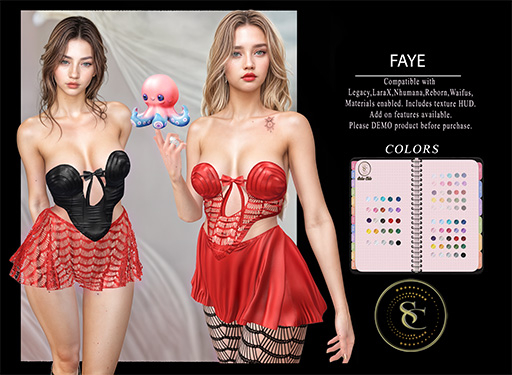 *SC*  Faye Outfit FatPack