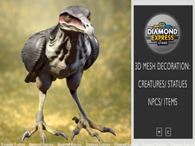 {DE} Mutated Raptor Bird - 3D Mesh