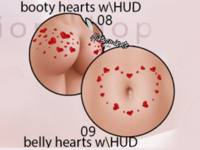 09. ERSCH - Lovesick Gacha {Lara} hearts belly FATPACK HUD