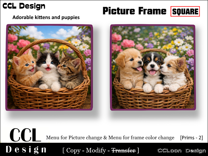 CCL Design - Picture Frame CCL 002