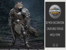 {DE} Wolf Warrior - 3D Mesh