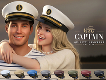 [HW] PREMIUM CAPTAIN UNISEX VISORS